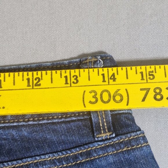 LOFT Ann Taylor Jeans women's size 4 P  curvy straight ink blue colour - Picture 10 of 14